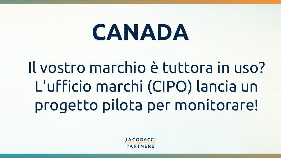 CANADA_progetto Pilota