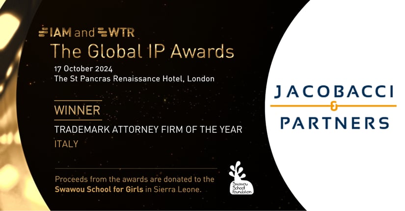 Italy_Trademark Attorney Firm of the Year_Jacobacci & Partners