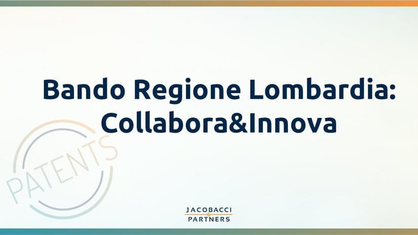 Visual_Bando Regione Lombardia_Collabora &Innova