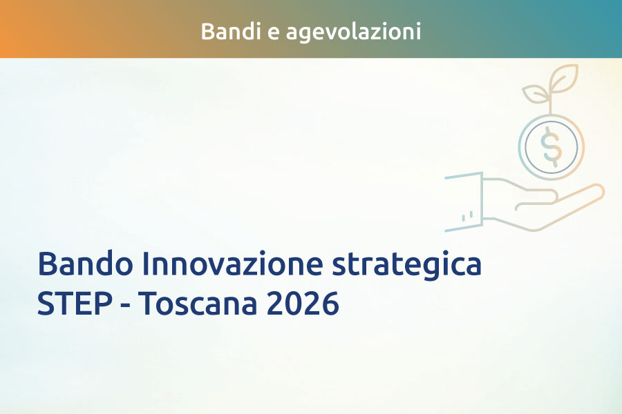 Bando Innovazione strategica STEP - Toscana 2026