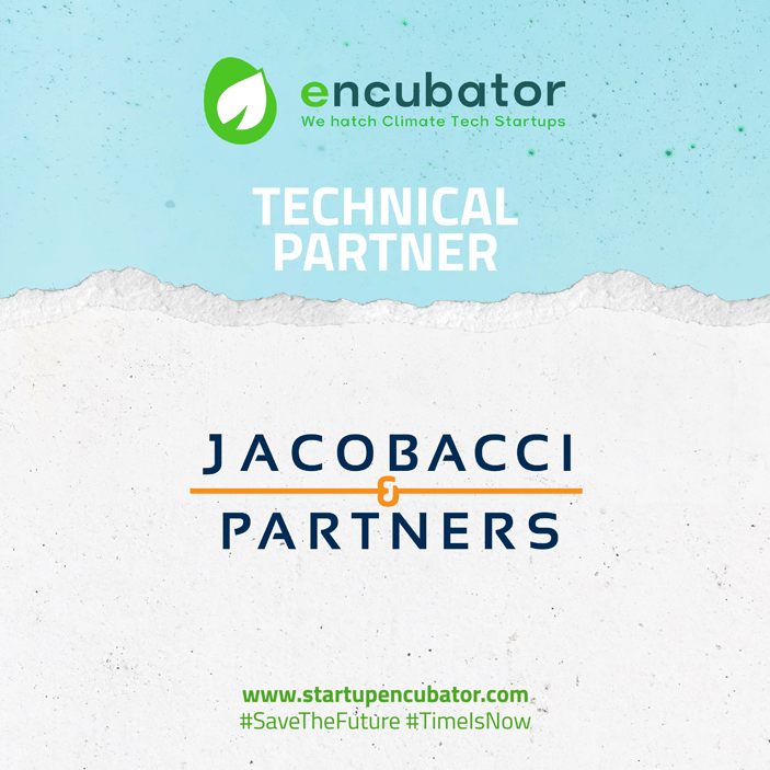 Technical Partner di Encubator, il programma per startup sostenibili