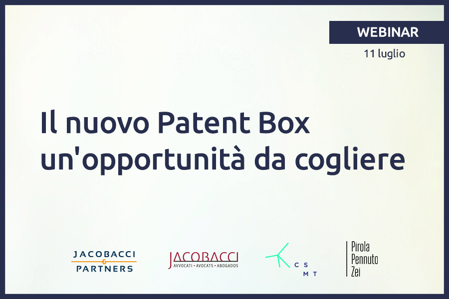 Il nuovo Patent Box: un'opportunità da cogliere