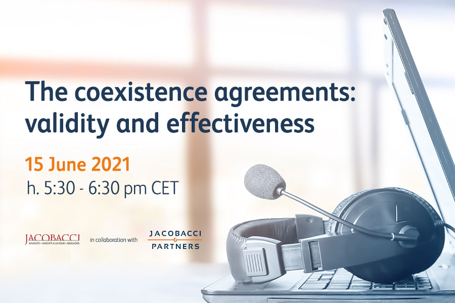 The coexistence agreements: validity and effectiveness - Webinar