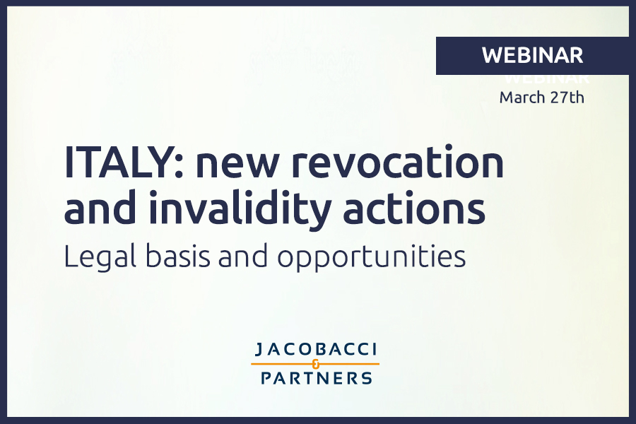 Italy: new revocation and invalidity actions
