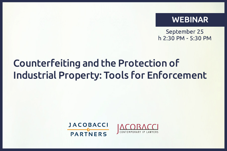 Webinar: Counterfeiting and the Protection of Industrial Property