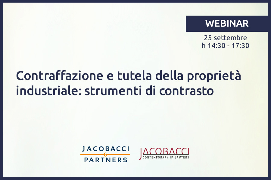 Webinar: Contraffazione e tutela della proprietà intellettuale